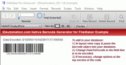 Download Barcode Generator for FileMaker