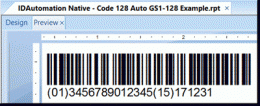 Download Barcode Generator for Crystal Reports