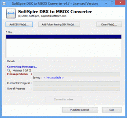 Download Convert DBX file into MBOX