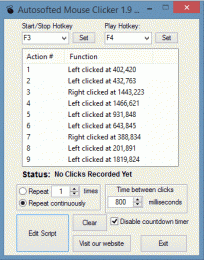 Download Auto Mouse Clicker by Autosofted 1.9