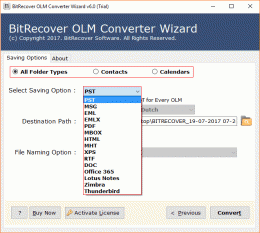 Download Convert OLM to Thunderbird 2.3