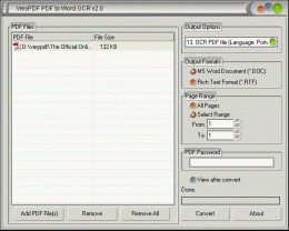 Download PDF to Word OCR Converter 2.01