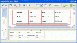 Download PDF to Table Extractor 2.0