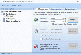 Download Virtual Serial Port Driver 9.0