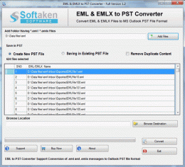Download Softaken EML to Outlook Converter 1.2
