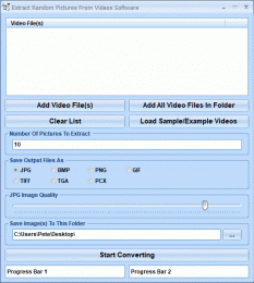 Download Extract Random Pictures From Videos Software