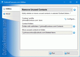 Download Remove Unused Contacts for Outlook 4.21