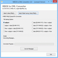 Download MBOX to EML Converter