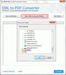 Download Transfer EML Files to PDF