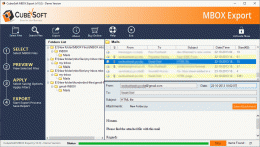 Download Extract Mail from MBOX