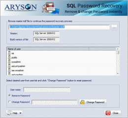 Download SQL Password Recovery