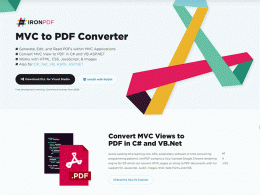 Download MVC to PDF Converter