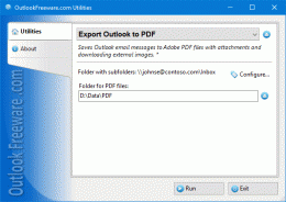 Download Export Outlook to PDF 4.21