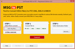 Download Import MSG to PST 3.0