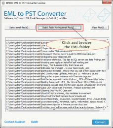Download Batch Export EML Emails into Outlook 6.4