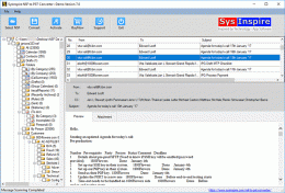 Download SysInspire NSF to PST Converter