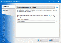 Download Export Messages to HTML for Outlook