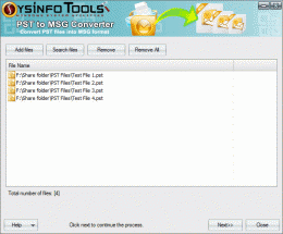 Download PST to MSG Converter