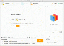Download Aiseesoft Mac PDF Converter Ultimate