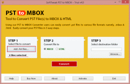 Download PST to MBOX Conversion