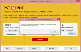 Download Conversion Outlook PST to PDF format