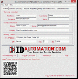 Download Linear + 2D Barcode Image Generator 20.03