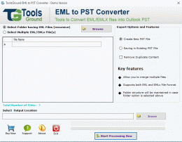 Download ToolsGround EML to PST Converter
