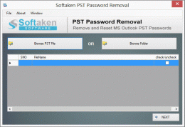 Download Softaken PST Password Recovery