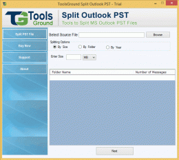 Download ToolsGround Split Outlook PST 1.0