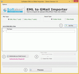 Download Softaken EML to Gmail Migration