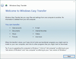 Download Easy Transfer for Windows 10 1.1