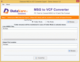 Download Toolsbaer MSG to VCF Conversion Tool 1.0