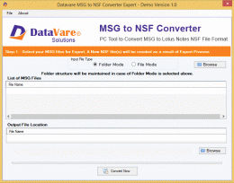 Download Toolsbaer MSG to NSF Conversion Tool
