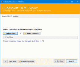 Download Import OLM File to Office 365 Server 10.1