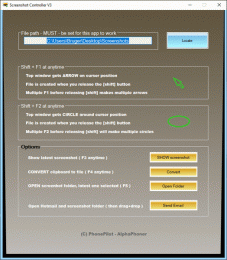 Download Screenshot Controller
