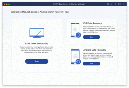 Download AnyMP4 Data Recovery for Mac 1.3.12