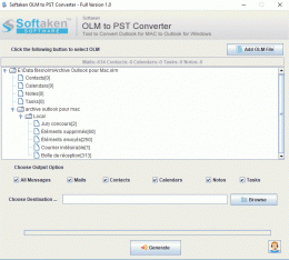 Download Export Mac OLM Files to PST Converter