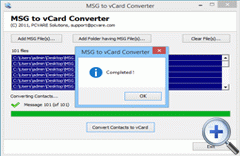 Download Export MSG as vCard