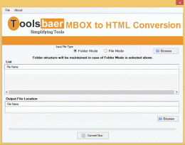 Download ToolsBaer MBOX to HTML Conversion