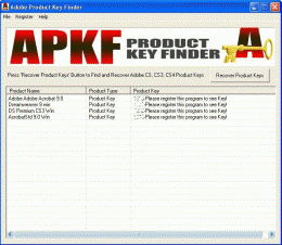 Download APKF Product Key Finder