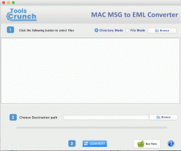 Download ToolsCrunch Mac MSG to EML Converter