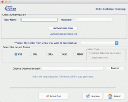 Download ToolsCrunch Mac Hotmail Backup
