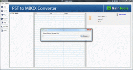 Download GainTools PST to MBOX Converter