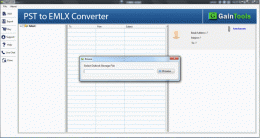 Download GainTools PST to EMLX Converter 1.0.1