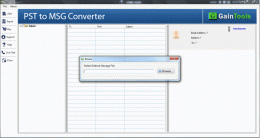 Download GainTools PST to MSG Converter