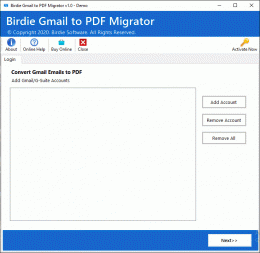 Download Gmail Account Data Transfer to PDF