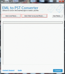 Download Export Multiple EML File to PST File 9.1