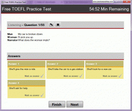 Download Free TOEFL Practice Test