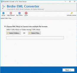 Download EML File Import as PDF 7.5