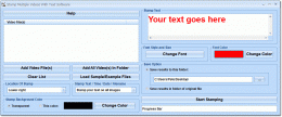 Download Stamp Multiple Videos With Text Software